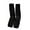Black, variant on YTDSCS 3-12T Girls Dance Leg Warmers for Kids Toddlers Knit Cotton Stacked Solid Color Fall Winter Knee-High Socks