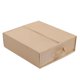 thumbnail image 1 of Nvzi Organizadores y almacenamiento de sábanas, caja plegable para guardar ropa de cama con ventana y etiqueta, organizador de armario para ropa de cama, mantas, fundas nórdicas y sábanas (caqui), 1 of 5