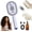 Blue, variant on Electric Spray Air Cushion Massage Comb, 2026 Electric Spray Massage Comb, Rechargeable & Detangling, Essential Oil Mist Anti-Static Aromatherapy HairCare Comb for Girls Women (Beige)