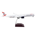 thumbnail image 2 of Airbus A350-1000 Commercial Aircraft with Flaps Down "British Airways" White with Striped Tail "Gemini 200" Series 1/200 Diecast Model Airplane by GeminiJets, 2 of 3