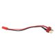 thumbnail image 1 of Durable and Portable 10cm 22AWG Soft Silicone T Male to JST Male Wire Cable for RC Car Airplane Models, 1 of 4