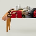 thumbnail image 4 of Desperate Housewives-theme square tablecloth has an iconic print, fits most tables, and is easy to care for perfect gifts for fans friends and family60" x 87"（152*220cm）, 4 of 6