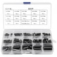 thumbnail image 2 of 140pcs Smooth Round Ended Feather Key, 8mm 10mm 12mm 16mm 20mm 25mm 30mm Parallel Drive Shaft Keys Set Key Stocks Assortment with Storage Box, 2 of 7