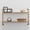 Gold, variant on Emery Wall Shelf - 2 Shelf 18"W