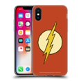 thumbnail image 1 of Head Case Designs Officially Licensed The Flash DC Comics Vintage Logo Soft Gel Case Compatible with Apple iPhone X / iPhone XS, 1 of 7