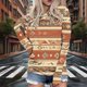 thumbnail image 5 of Camiseta con Capucha Impresa de Estilo Bohemio Casual de Manga Larga para las Mujeres de la Camiseta con Capucha Superior Elástica Tela Transpirable para el Club de Trabajo Diario, 5 of 5