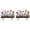 A(2PCS), variant on Garloy Metal Garden Stakes Decorative,Metal Yard Art,Metal Wild Flowers Stakes,Metal Flower Garden Stakes,Metal Garden Flowers,Metal Outdoor Flowers,Fence Topper Decor,Garden Stakes Decorative,1PCS