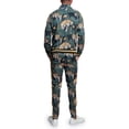thumbnail image 6 of G-Style USA Men's Royal Floral Tiger Track Suit Set, Up to 5X, 6 of 6