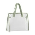 thumbnail image 2 of A4 Handheld Exam Paper Storage Transparent Tutorial Bag Large Capacity Thickened Document Bag Waterproof File Organizer for Primary and Middle School Students, 2 of 4