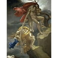 thumbnail image 3 of De Roucy-Trioson, Anne Girodet 15x18 Black Modern Framed Museum Art Print Titled - Scene of the Flood, 3 of 5