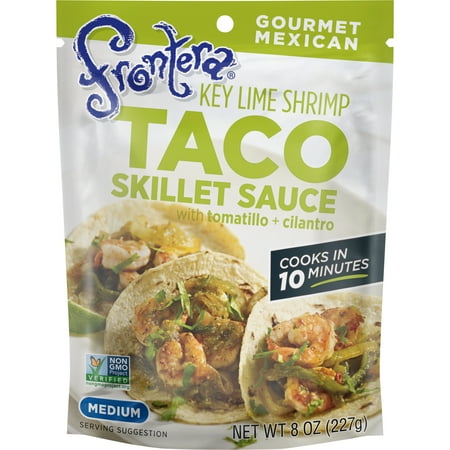 shrimp sauce frontera taco skillet lime oz key medium walmart