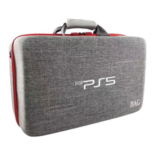 Bolsa de almacenamiento Ps5, bolsa protectora grande, bolsa de hombro de gran capacidad para P5, bolsa de carcasa rígida de EVA para máquina de juegos