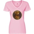 thumbnail image 3 of Inktastic Nova Scotia Duck Tolling Retriever Dog Women's V-Neck T-Shirt, 3 of 5
