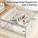 thumbnail image 2 of Parque infantil Playard ZEEBABA de 175 x 150 cm con puerta, 2 of 6