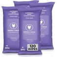 thumbnail image 1 of shiyou-Swanky Cables Screen Cleaner Wipes: Electronic Wipes for Screens - Computer Screen Wipes for Lens, Phone, Tv Screen and Monitor Cleaning - Tech Wipes & Microfiber Cloth (Soft Wipes, 120 Count), 1 of 4