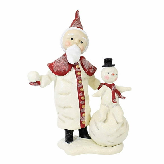 Dee Harvey Best Buds - One Figurine 9.25 Inch, Polyresin - Christmas Snowball Snowman 81169