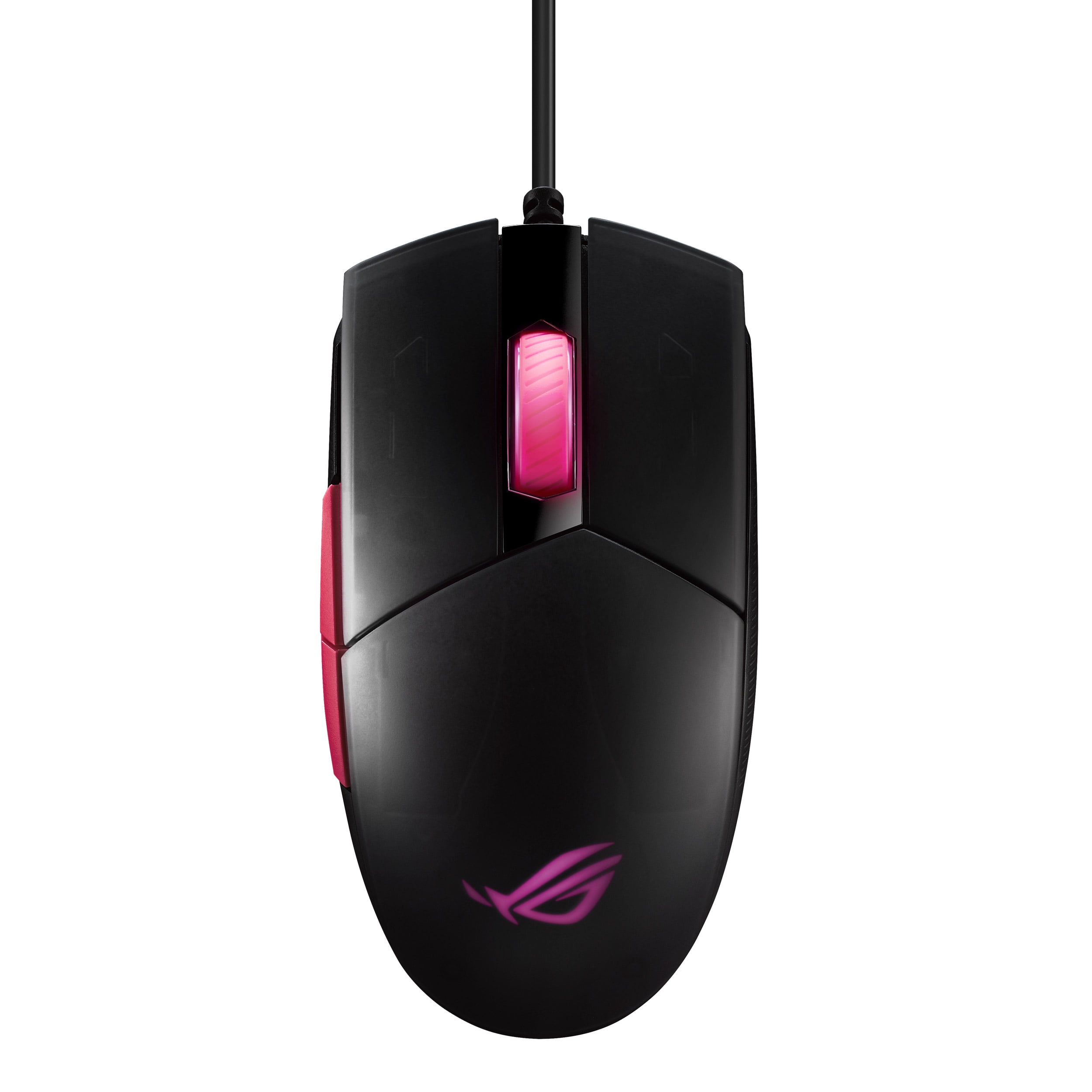 Asus Rog Strix Impact Ii Electro Punk Gaming Mouse 6 0 Dpi 5 Programmable Buttons Aura Sync Rgb Lighting Lightweight Ergonomic Soft Rubber Cable Hard Pink Walmart Com