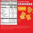 thumbnail image 2 of HighKey Crackers Variety Pack BCF26 - 2.0oz Keto Crackers 3-Pack (Cheddar, Everything, Sea Salt), Low Carb Gluten Free Snacks, Crunchy Grain Free Healthy Snack, 2 of 3