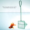 thumbnail image 2 of Herwey Portable Green Square Aquarium Fishbowl Fishing Landing Net Floating Objects Clean Tools, Fishing Landing Tool, Goldfish Net, 2 of 8