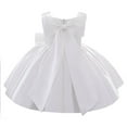 thumbnail image 1 of SUTENGDA Robe Tutu à Fleurs pour Filles avec Nœud pour Enfants Bébé Mariage Anniversaire Fête Baptême Robes Formelles, 1 of 10