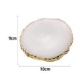 thumbnail image 2 of Nail Art Palettes Nail Mixing Palette Polish Color Mixing Plate Golden Edge Resin Nail Holder Nail Art Display Cosmetic Mixing Tools, 2 of 5