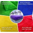 thumbnail image 3 of Pack 6 Toallas de Microfibra Multiusos 60x40 cm  Ultra Absorbentes, Suaves y Duraderas  para Auto, Moto, Hogar, Cocina, Baño, Cabello y Mascotas  No Raya Ni Deja Pelusa, 3 of 9