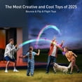 thumbnail image 2 of AMERFIST 2025 Cool Flying Shuttlecock Toy (Purple), 2 of 5