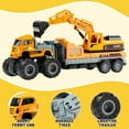 thumbnail image 6 of Excavator Toys for Boys 3-6 Years, 3 Year Old Toy Truck, Toddler Construction Vehicles Cars, Birthday Gift for Boys & Girls, 6 of 7