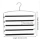 thumbnail image 4 of Percha Para Pantalones De 5 Capas Con Gancho Giratorio De 360 ​​Grados, Percha Para Falda De Hierro Con Tubo De Espuma, Percha Para Pantalones Cortos Antideslizante Para Vestidor De Hotel En Casa Methold TO003237-00, 4 of 7