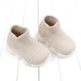 thumbnail image 6 of breaise Baby First-Walking Shoes Slip-On Toddler Shoes Non-Skid Infant Sneakers Breathable Cotton Elastic Socks Shoes with Memory Insole for kids Indoor Outdoor, 6 of 6