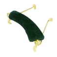 thumbnail image 2 of kusrkot Dark Green 3/4 4/4 Violin Spring Shoulder Rest Velvet Padded Frame Rest, 2 of 9