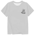 thumbnail image 4 of RTKFRFLM Stylish Boys' Graphic T-Shirt Short Sleeve Crewneck Casual Summer Tee Top with Modern Letter Design Soft Cotton for All-Day Comfort Wardrobe Piece for Youths Ages 4-14, 4 of 5
