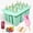 Green, variant on JIAYUEZHAO 12-Well Easy-Release BPA-Free Silicone Ice Pop Makers, Green