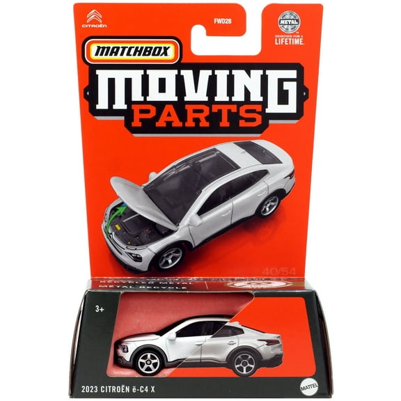 Matchbox Moving Parts 2023 Citroen e-C4 X Diecast Vehicle