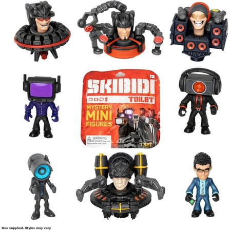Skibidi Toilet Series 2 Mini Figure Mystery Pack (1 RANDOM Character)