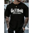 thumbnail image 6 of Men's Casual Round Neck T-Shirt - Gas Monkey Garage Graphic Print - 100% Cotton, Soft & Breathable, Perfect for Work, Travel & Casual Attire, 6 of 7