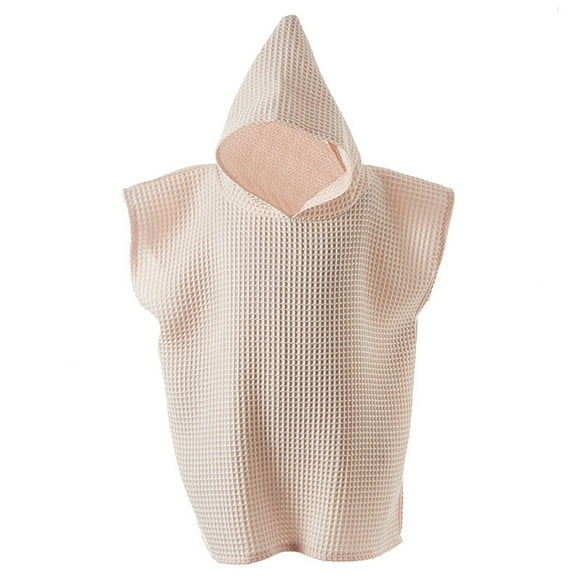 LYHaoo Hooded Baby Poncho Towel Muslin Bath Poncho For Toddler Kids Beach Poncho Towels Bathrobe,Boys Nightgowns 1-6 Years
