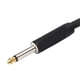 thumbnail image 2 of Musical Instrument Cable Braided Shield NickelPlated Plug Guitar Bass Connection Cord 10 Meter(Green ), 2 of 4