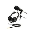 thumbnail image 3 of Zoom ZDM-1 Podcast Mic Pack, Podcast Dynamic Microphone, Headphones, Tripod, Windscreen, XLR Cable, For Recording Podcasts, 3 of 12