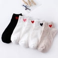 thumbnail image 5 of Hontri Cotton Socks in Clearance, Women Heart-Shaped Fashion Skateboard Sock Comfortable Socks, Female White One Size, 5 of 9
