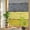 Yellow Gray, variant on Rainbow Window Privacy Film, Brown Grey Static Cling Window Film PVC, Vintage Stripe Farmhouse Wood Grain Ombre No Glue UV Blocking Glass Covering, Removable Stained Glass Sticker 17.7''x39.3''