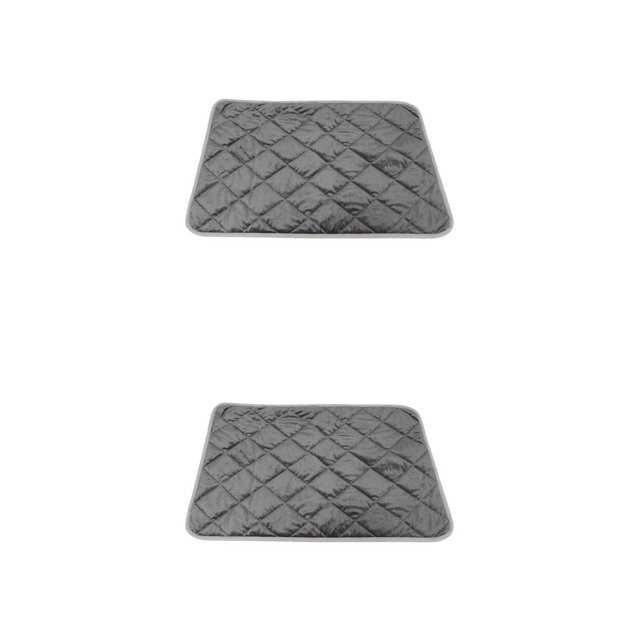 sweethay Almohadilla de autocalentamiento para mascotas, cama para perros y gatos, manta cálida de invierno, ropa de cama lavable, alfombra inferior S 2piezas sweethay CBP585880