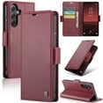 thumbnail image 1 of CaseMe Funda de Cuero para Samsung Galaxy A56 5G con Bloqueo RFID, para Samsung Galaxy A56 5G Funda para Mujer Hombre Tarjetero Cierre Magnético Funda Tipo Folio para Samsung Galaxy A56 5G, 1 of 11