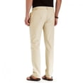 thumbnail image 4 of Pantalones casuales de lino Bidobibo para hombre, talla grande, cintura elástica, corte recto, cordón ajustable, pantalones de playa, pantalones casuales de algodón para negocios con bolsillos,, 4 of 7