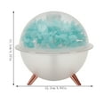 thumbnail image 2 of Hgallory 2024 New Eternal Flower Humidifier Small Landscape, Portable Mini USB Humidifiers for Bedroom with Atmosphere Lamp, Desktop Hydrating Aroma Sprayer, 1PC, Blue, 4.8"x4.8"x4.4", 2 of 4