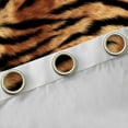 thumbnail image 4 of Homewish Tiger Print Black Out Curtains,Jungle Animal Curtains Pack of 2 (42x63 Each),Rustic Farmhouse Cabin Bedroom Curtains For Boys Kids,Luxury Bedroom Decor, 4 of 6