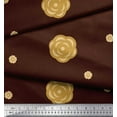 thumbnail image 3 of Soimoi Rayon Fabric Artistic Flower Print Fabric by the Yard 42 Inch Wide, 3 of 3