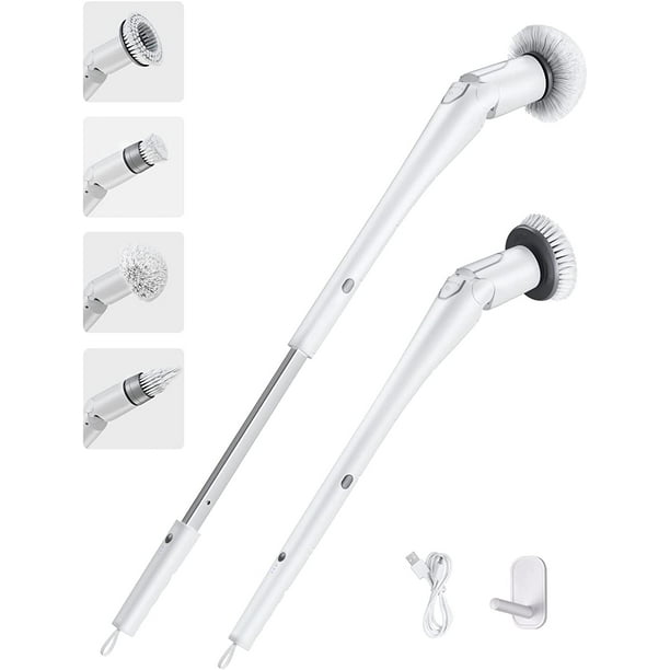 Khorne Electric Spin Scrubber, Cordless Grout Shower Power Bathroom