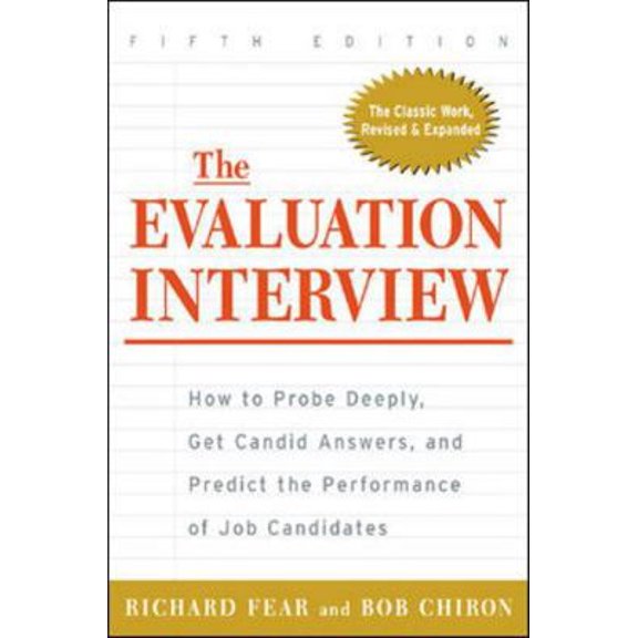 Pre-Owned The Evaluation Interview (Hardcover) 0071377913 9780071377911