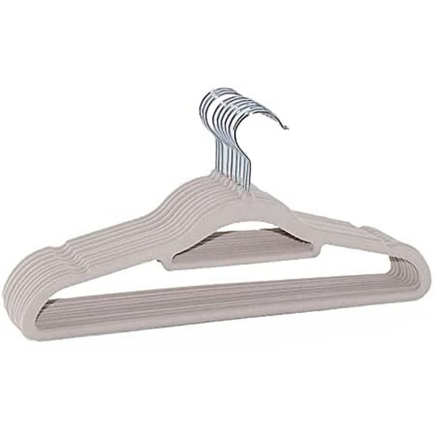 Premium Velvet Hangers Heavy Duty Nonslip Space Saving Felt Adult